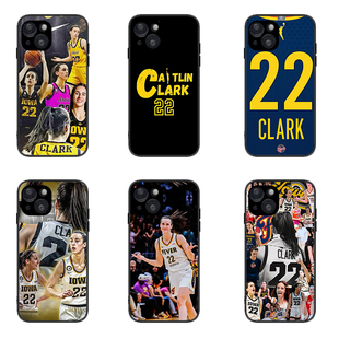 适用凯特琳克拉克Caitlin Clark保护套苹果15vivo华为mate60红米vivo三星S23S24+小米iPhone16pro手机壳