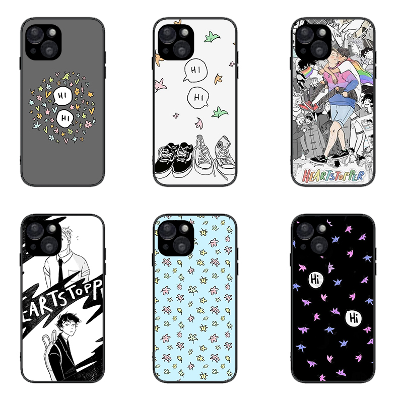 适用恋爱修课Heartstopper心跳漏一拍IPhone15软手机壳苹果16套14proMaxvivo华为mate60pro三星S24S23保护套