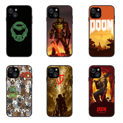 适用DoomS Eternal毁灭战士IPhone11手机壳iphone苹果13套14proMax红米note9vivo华为三星S24plus