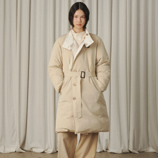 VERSO 25FW 秋冬韩国直邮买手店代购  高领拼色羽绒服