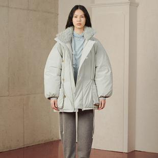 VERSO 25FW 秋冬韩国直邮买手店代购  茧型羽绒派克大衣
