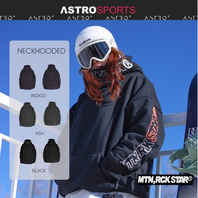 「ASTRO+」26/27 MRS卫衣 男女同款运动冬季保暖连帽