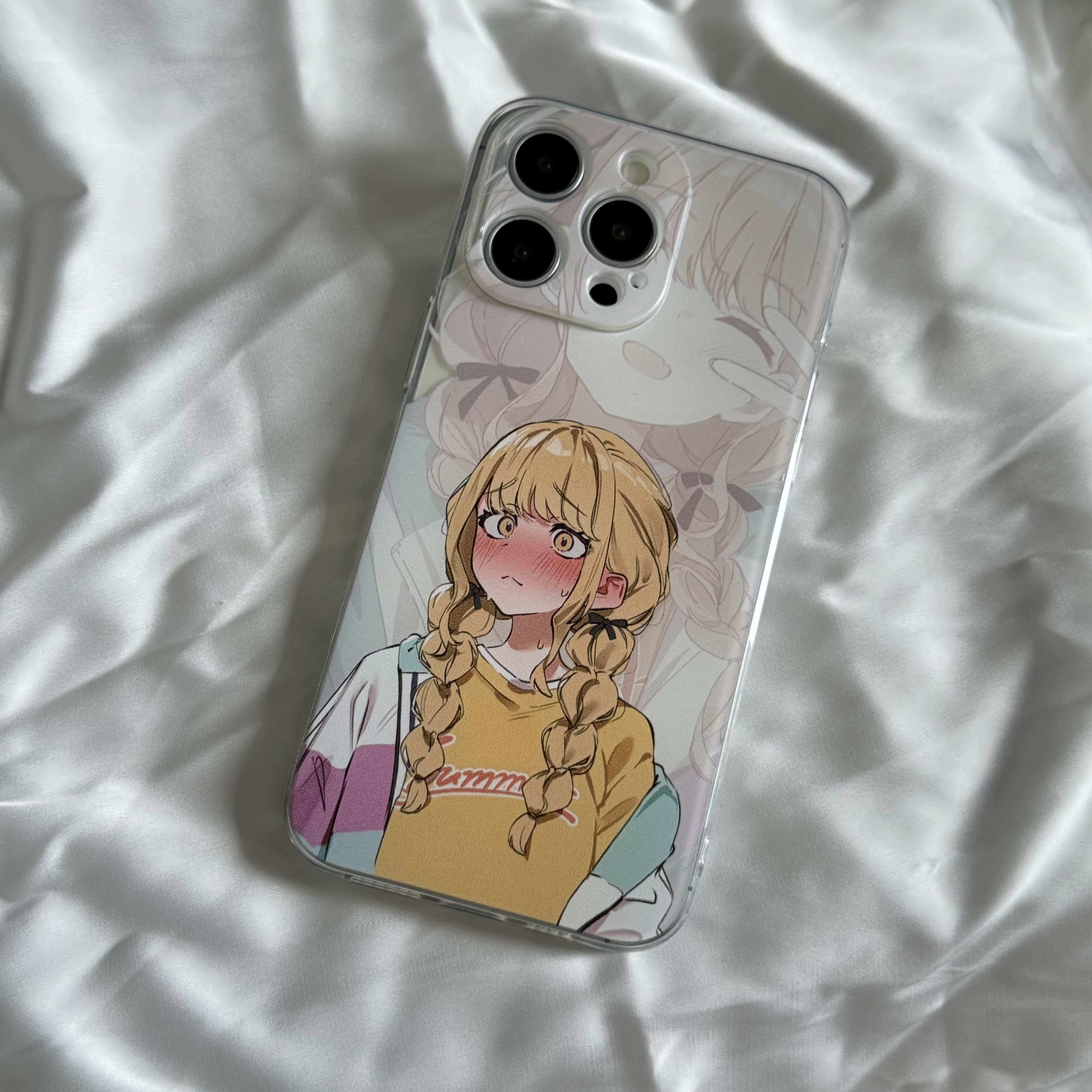 藤田琴音手机壳适用16promax苹果15plus学园偶像大师iphone14日系动漫oppo透明软套vivo小米12一加11华为p70