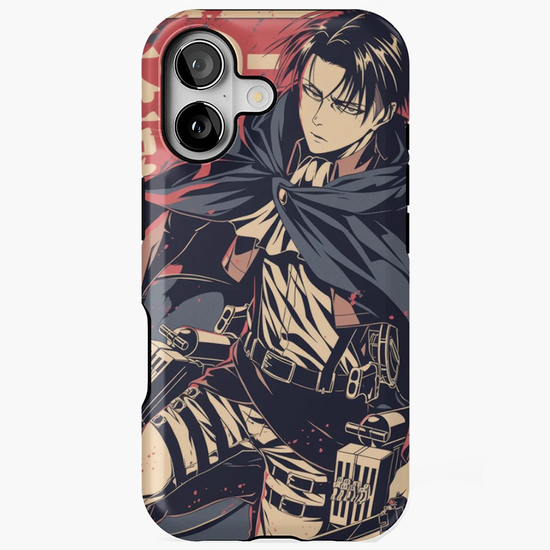 进击的巨人手机壳适用于17Air苹果16Pro华为Pura80荣耀300个性vivo利威尔iqoo13一加ace小米15防摔OPPOreno14