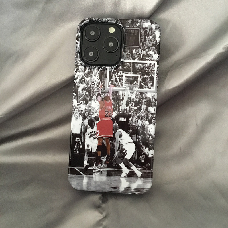 NBA乔丹绝杀菲林手机壳适用17Air苹果16Pro华为Pura80荣耀300篮球vivoiqoo13一加ace5小米1
