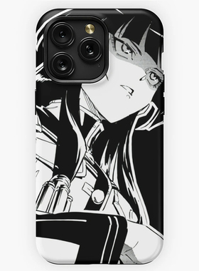 亮面菲林硬壳暗号学院的伊吕波15ProMax手机壳适用于苹果14Plus动漫iPhone13华为P60/vivo一加ace小米12/oppo