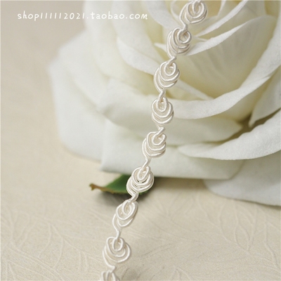 diy小玫瑰缝纫单价1米花边辅料