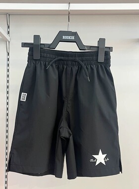 匡威童装24年夏款男女童单层梭织时尚五分裤CV2422035