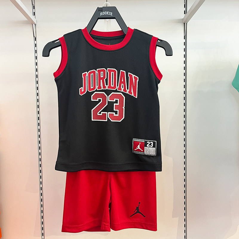 Jordan乔丹夏季舒适运动篮球套装