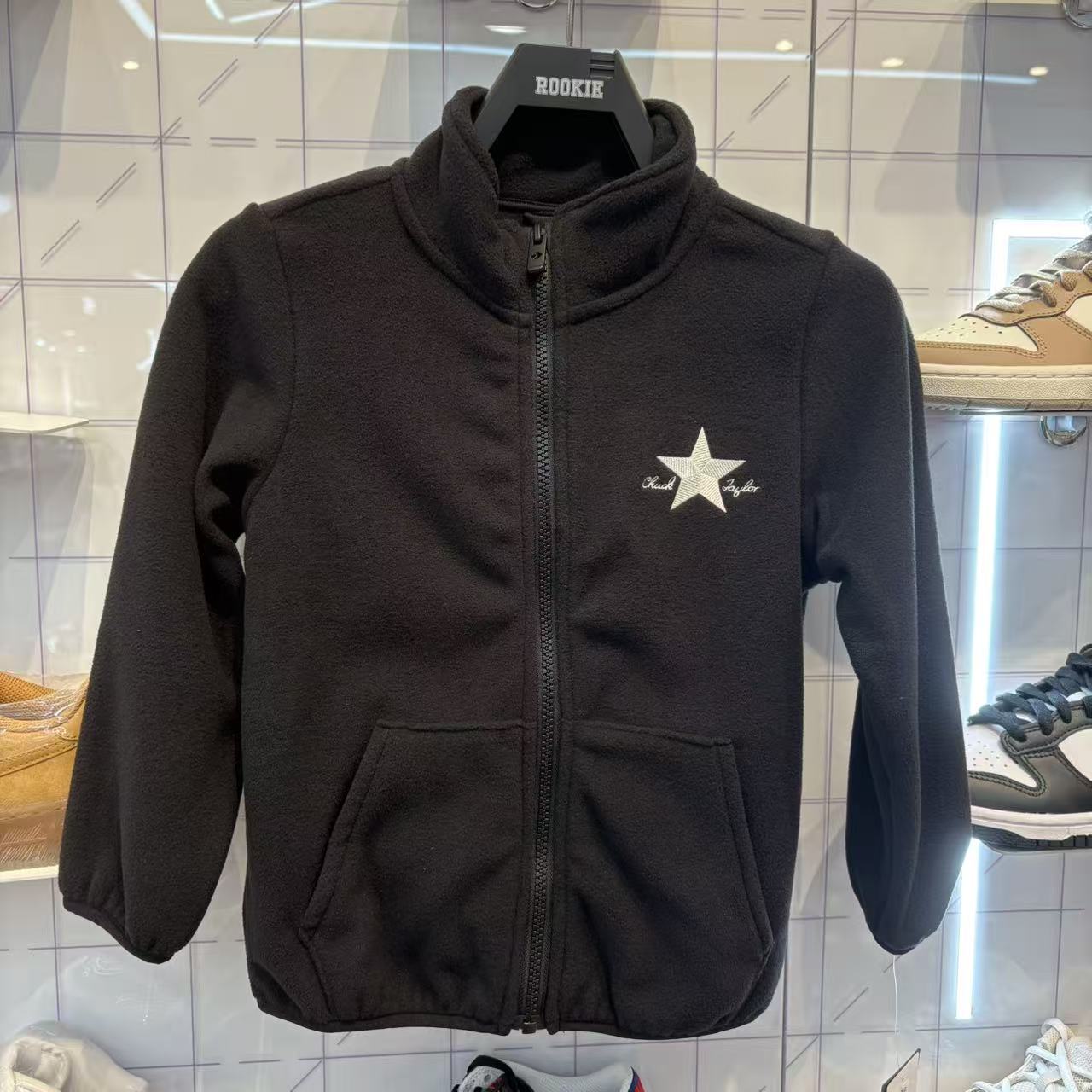 匡威25年秋冬男女儿童摇粒绒外套