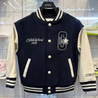 匡威联名款25年秋冬时尚梭织外套