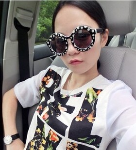 墨镜花儿与少年韩版开车太阳眼镜