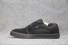 Size 38, 40, 49 Classic Black Warrior Dc Skateboarding Shoes Suede Upper Lightweight, Comfortable, Good Board Feel