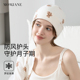 月子帽产后春秋季 防风保暖产妇帽子坐月子期大头围高弹睡帽堆堆帽