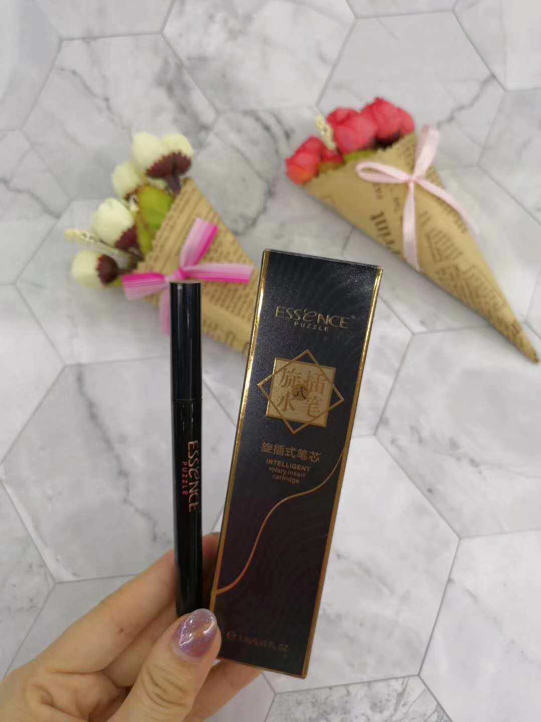 正品素色之谜ESSENCE 旋插式眼线水笔 、速干、防水 眼线笔
