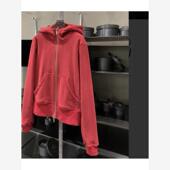 480G摇粒绒双拉炼高克重连帽卫衣外套 超厚实 质感绝了 WT9116