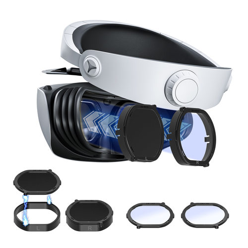 现货PlayStationVR2磁吸眼镜PSVR2保护罩防蓝光防起雾磁吸设计
