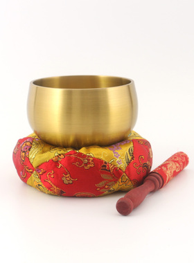 静心纯铜摆件佛音碗