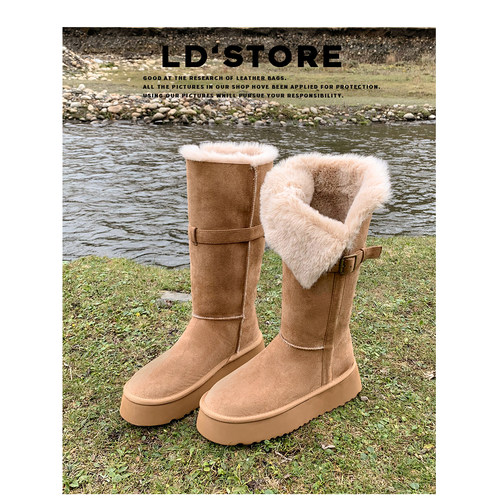 【现货！马上发】厚绒保暖雪地靴