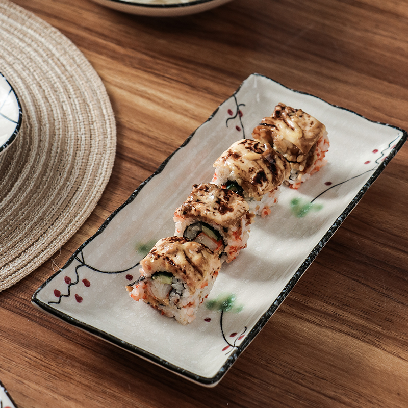 江南春韩釉餐具套装小菜异形盘子