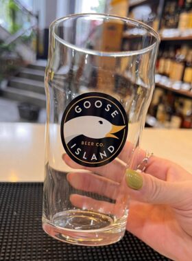 美国GOOSEISLAND鹅岛专用啤酒杯