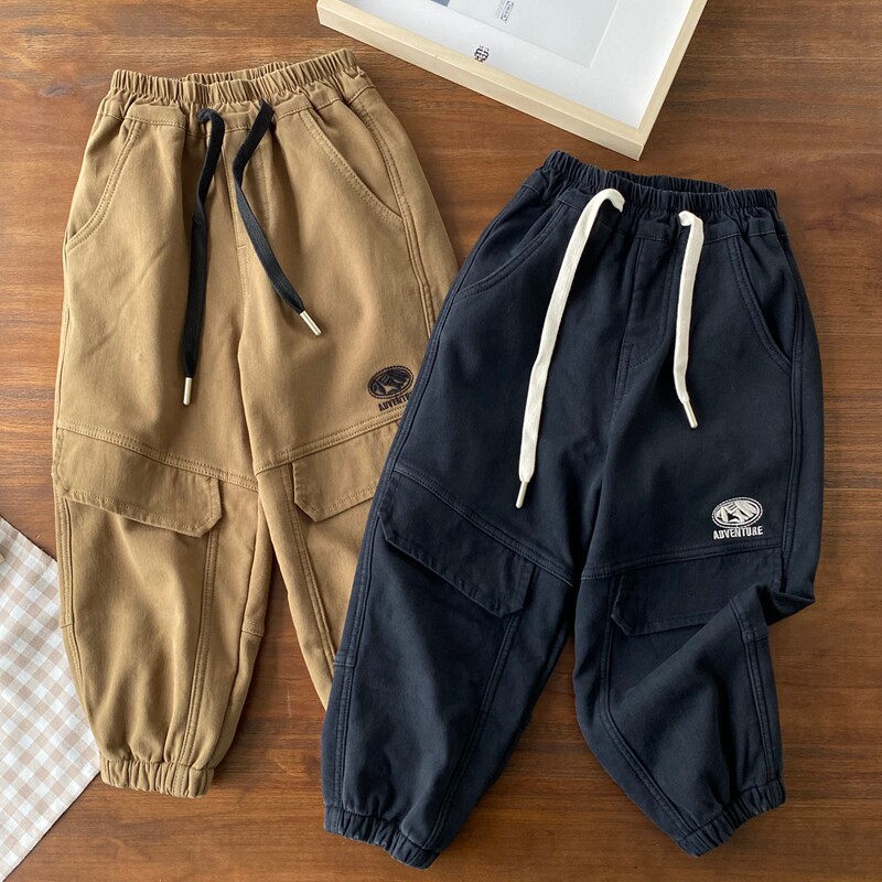 大米淘长裤棉布休闲裤