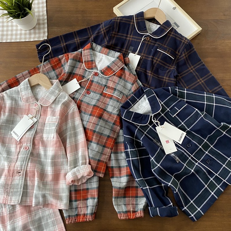 儿童无侧缝/纯棉法兰绒睡衣套装