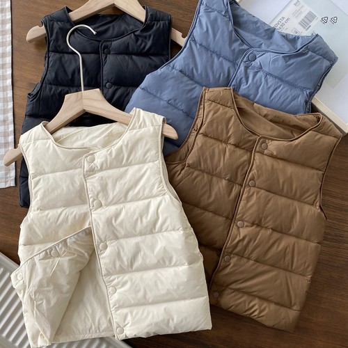 断码/搬迁捡漏/轻便柔软/儿童男宝羽绒马甲