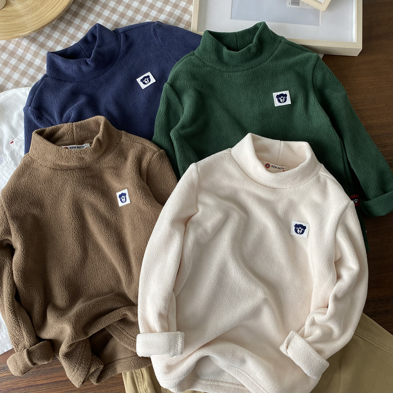 温暖轻便~细腻醇软~摇粒绒打底衫