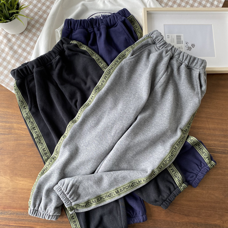 【大米淘搬迁捡漏】柔软毛圈运动长裤,童装/婴儿装/亲子装,裤子,淘宝优惠券,粉丝福利购,淘宝优惠卷