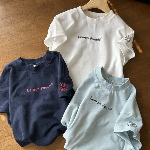 lemonpouch原色糯糯网眼棉T恤