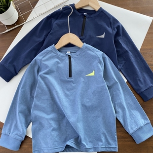 5级速干 pouch 可呼吸 男童长袖 运动衫 速干T恤 lemon