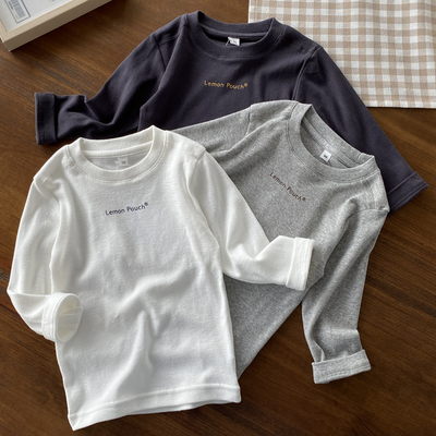 【lemon pouch】糯糯棉/厚质柔软/吸湿/四季打底衫长袖T恤
