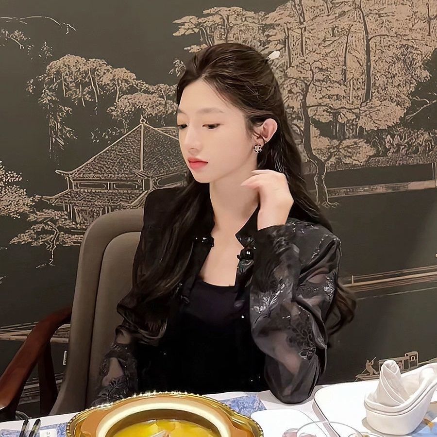 新中式国风西装外套女春秋新款高级感防晒衬衫休闲宽松百搭上衣潮