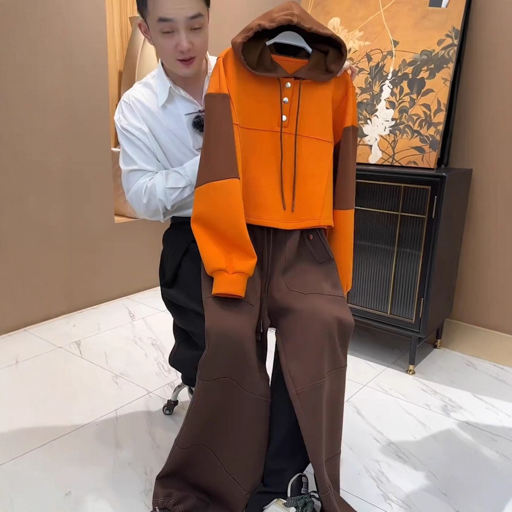 休闲时尚小个子运动气质两件套女