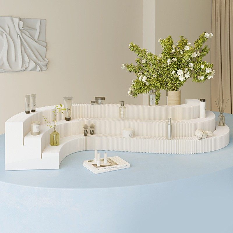 十八纸桌面展架浮阶微展台多层围圆置物展示架香水香薰小物陈列架,商业/办公家具,桌面展架/摆台展架,淘宝优惠券,粉丝福利购,淘宝优惠卷