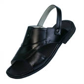 真皮男士 48码 凉鞋 耐磨轮胎底老人皮凉拖大码 夏季 防滑爸爸鞋 鞋