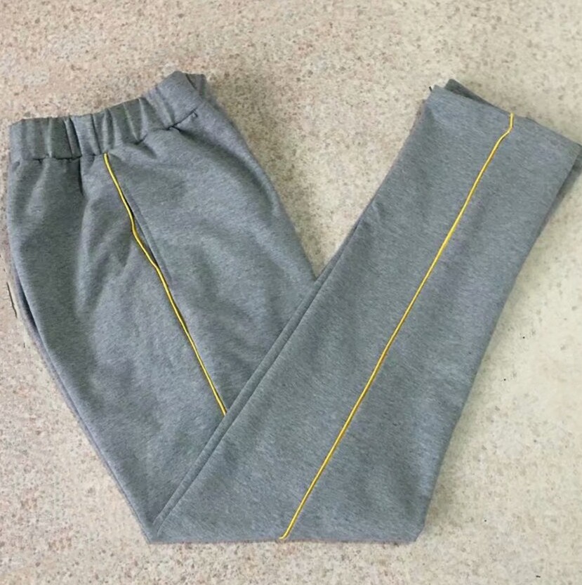 秋冬季加绒加厚男女灰色运动裤园服长裤中小学生校服裤子夏季薄裤