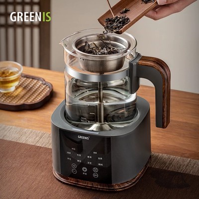 greenis煮茶器纯钛全自动养生