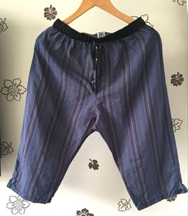 日单BVD 全棉梭织棉家居中裤 休闲裤