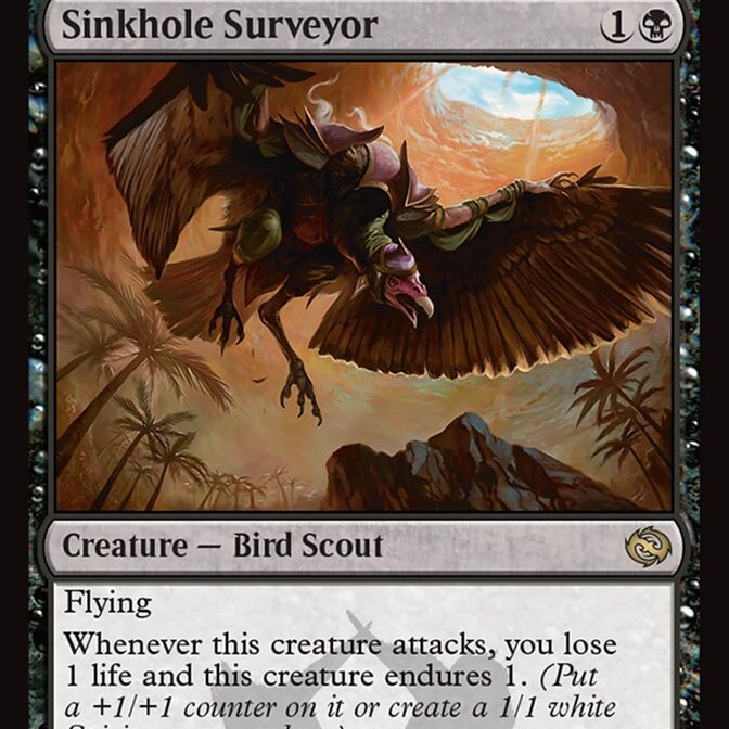 万智牌 TDM 平/闪/扩画 Sinkhole Surveyor 地坑勘探员 异画闪