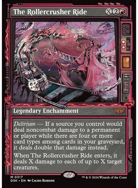 万智牌 夺命过山车 The Rollercrusher Ride 秘稀