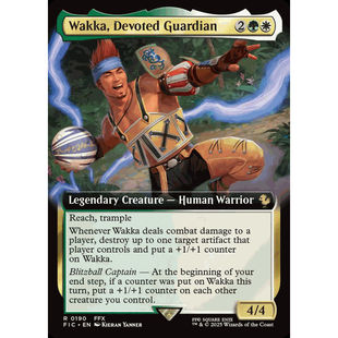 万智牌 虔诚护卫瓦卡 扩画平 FIC最终幻想 多色