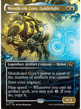 万智牌 循光械济缘核心 Mendicant Core, Guidelight 英文 DFT