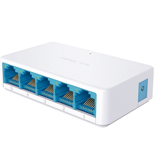 MERCURY水星SG105C 5口千兆交换机1000M宽带网络企业办公组网校园公寓家用网口增加扩展1分4网线分流分配器