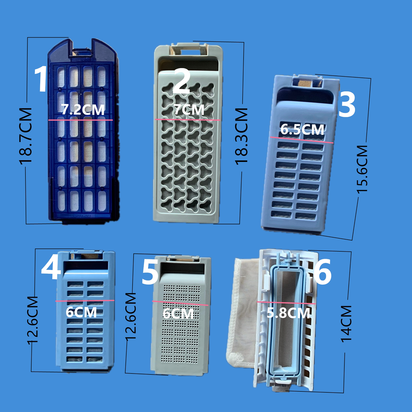 适用韩电 七星 奥克斯 新飞 美菱 海信洗衣机过滤网过滤盒配件