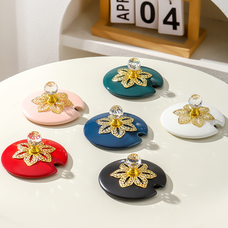 杯盖通用带缺口陶瓷茶杯盖子单卖