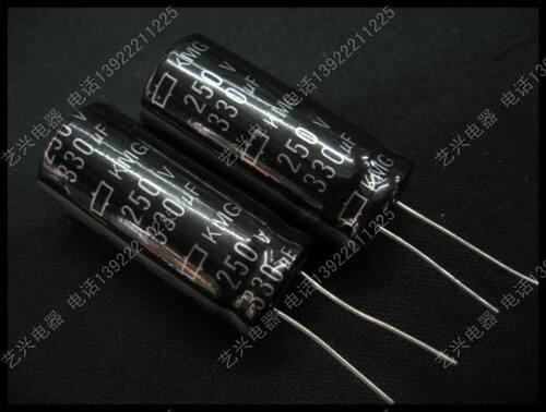 250v330uf 250V330UF 电解电容 体积40*18 全新原装