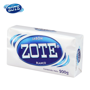 墨西哥进口炫白洗衣皂 ZOTE泽丽奇多用途贴身内衣皂 肥皂200g*5块