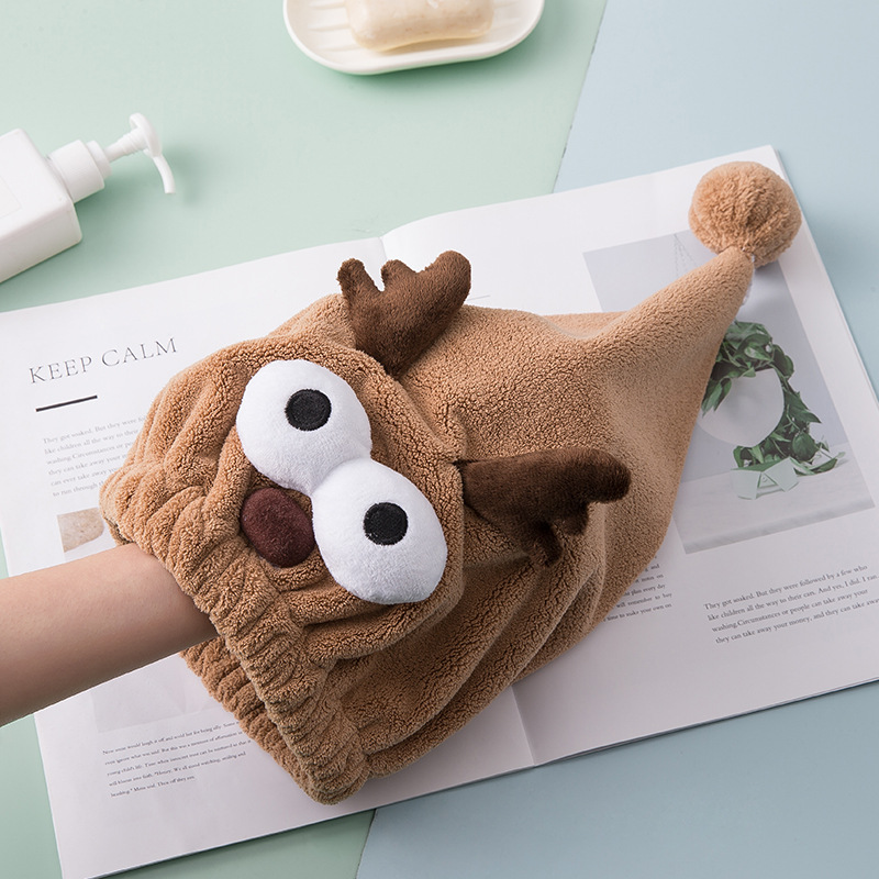 包頭巾帽洗頭發帽子幹發巾幹發帽女超強吸水速幹加厚可愛韓國浴帽在類目 家庭/個人清潔工具, 個人洗護清潔用具, 幹發帽中 - 來自Buy2taobao.com提供專業的淘寶代購服務